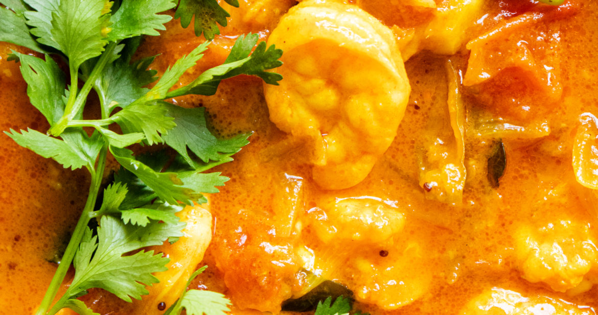 malabar shrimp curry.