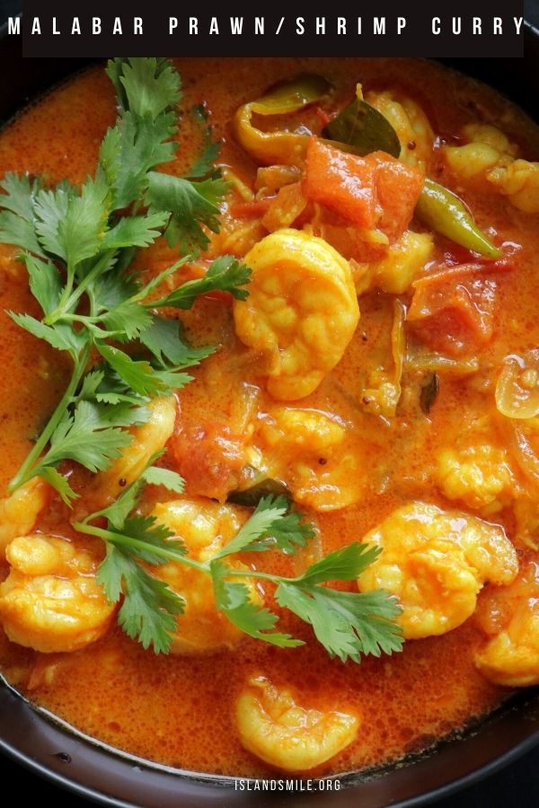 Malabar shrimp curry