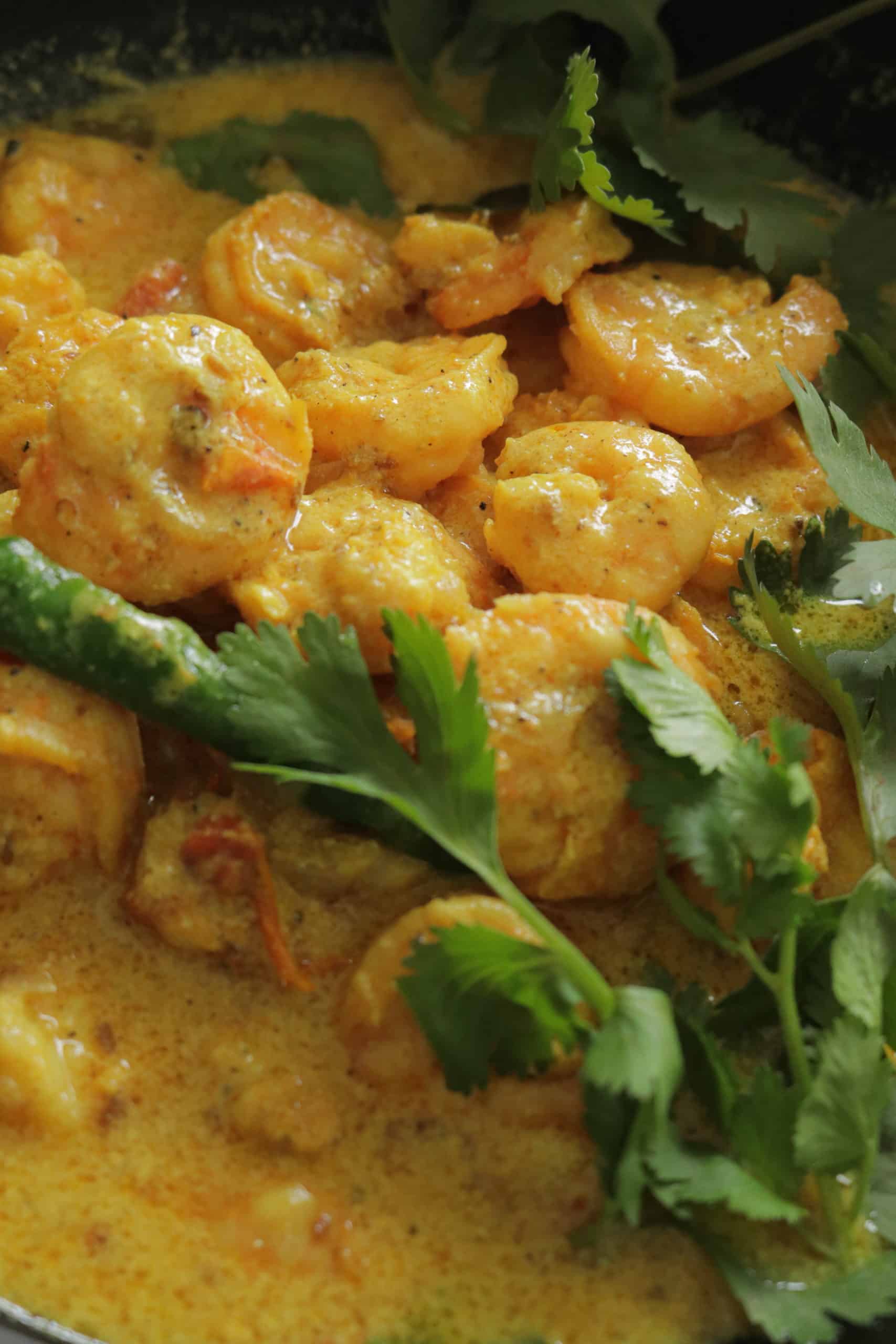 Prawn caldine(goan prawn curry). - THE SEAFOOD BLOG