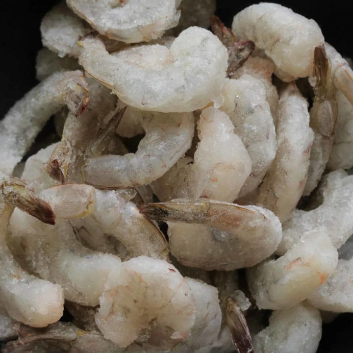how to thaw or defrost shrimp