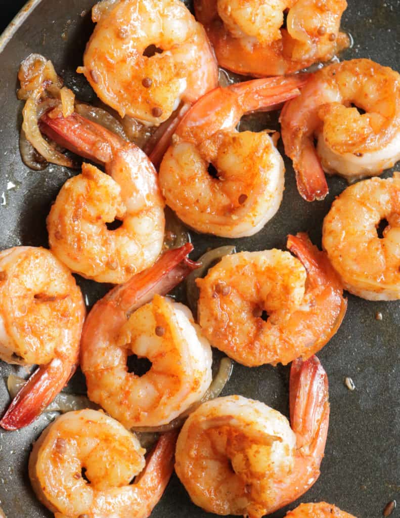 Sauteed shrimp(how to saute shrimp). THE SEAFOOD BLOG