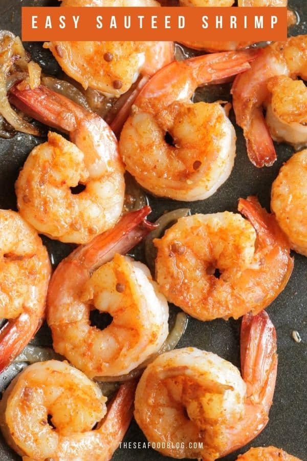 easy sauteed shrimp in 10 minutes.