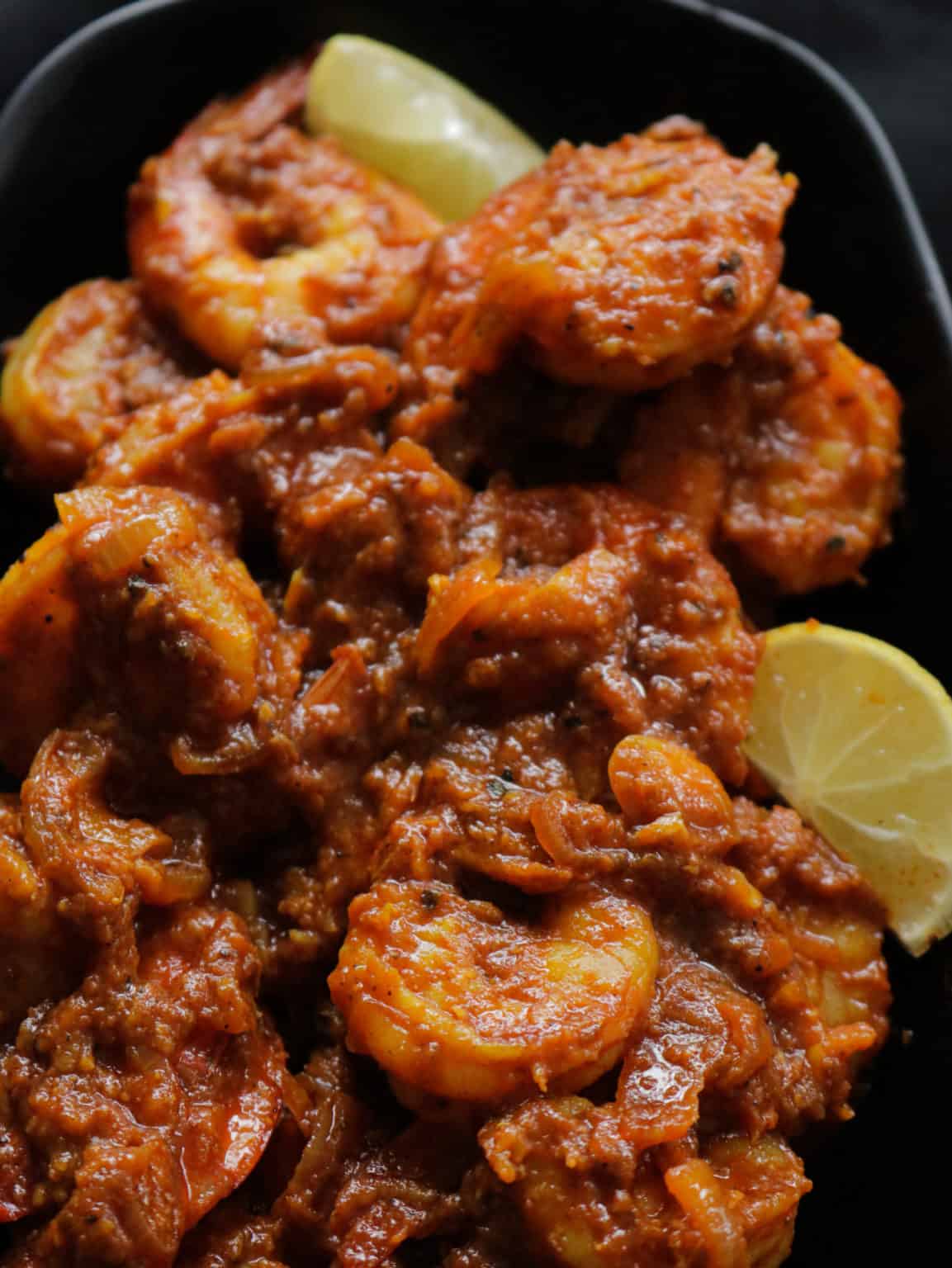 PRAWN MASALA CURRY(dry). THE SEAFOOD BLOG