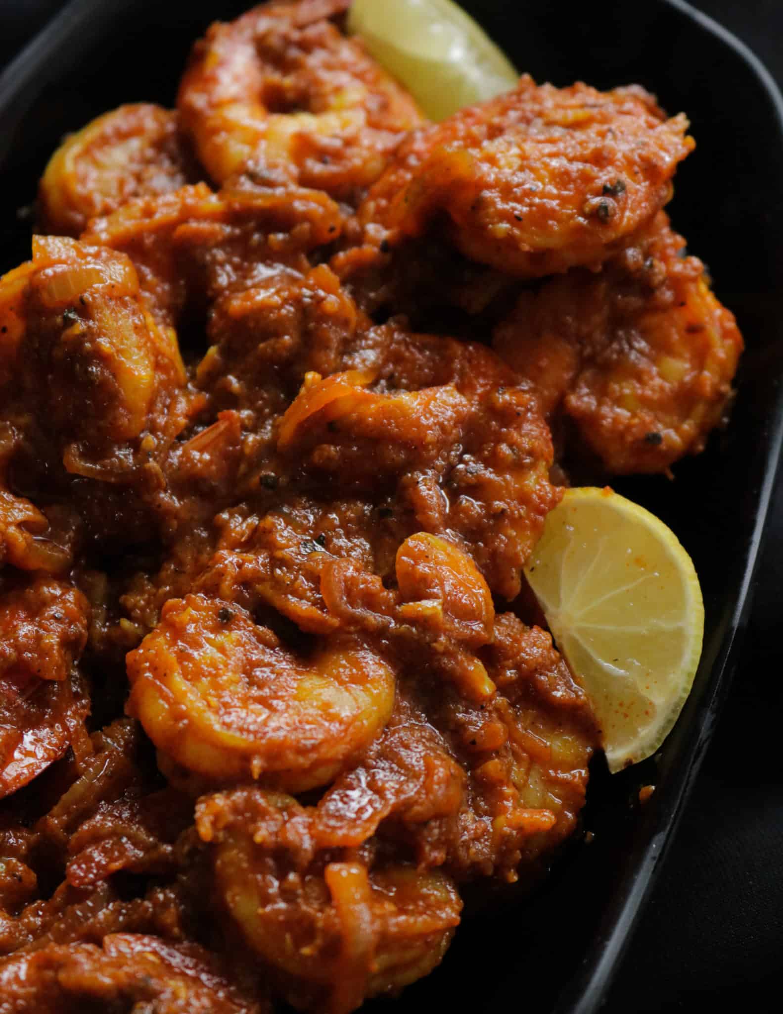 Spicy prawn masala curry(dry) THE SEAFOOD BLOG