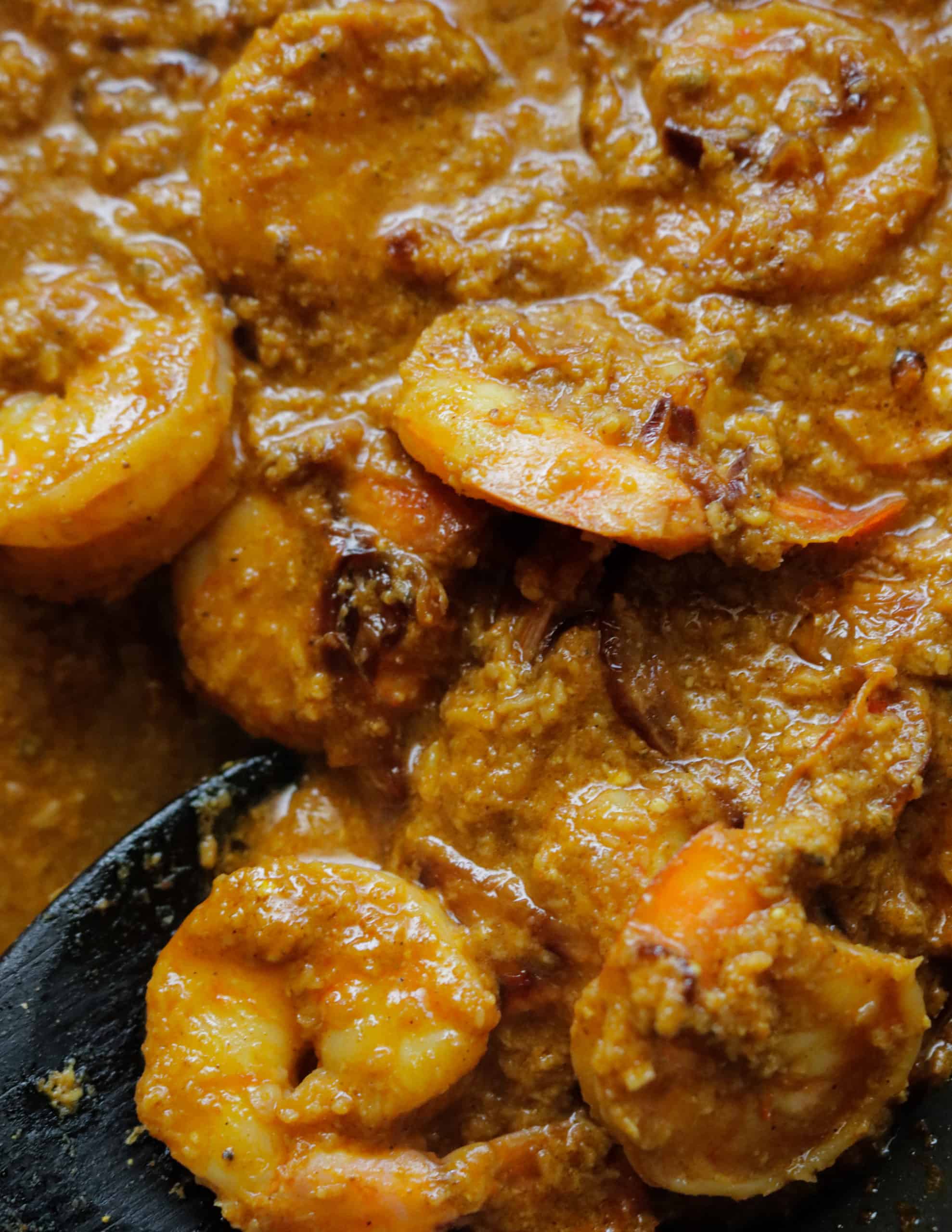 Shrimp korma red curry. THE SEAFOOD BLOG