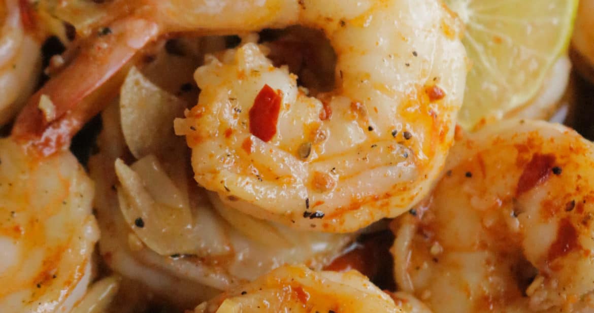 pil pil prawns