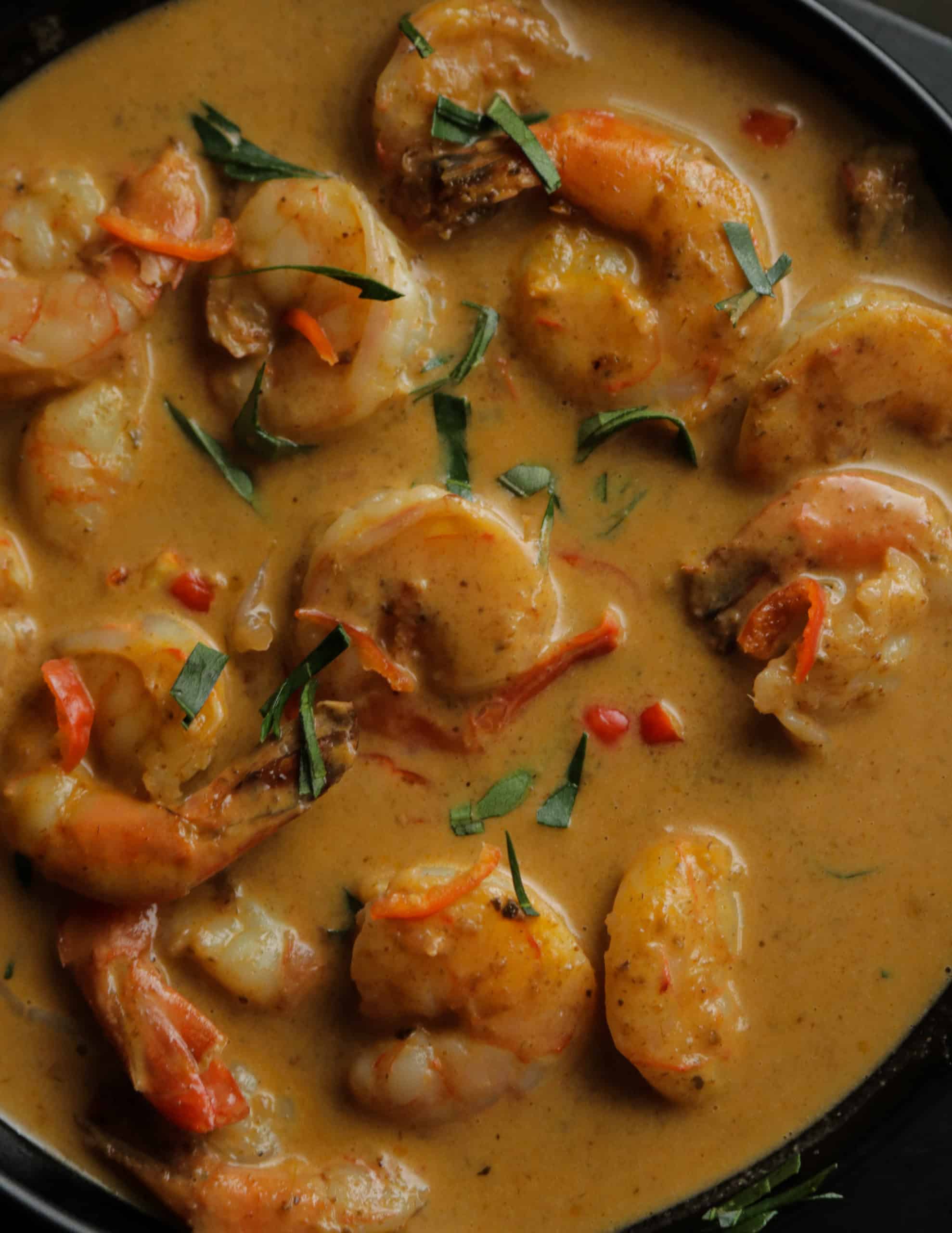 Thai shrimp coconut curry. THE SEAFOOD BLOG