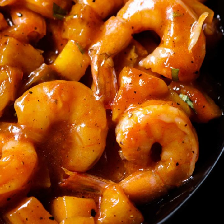 sweet and sour shrimp.